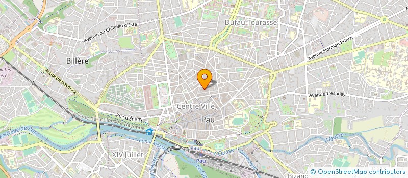 localisation de l'entreprise PHARMACIE L'HOOST à PAU