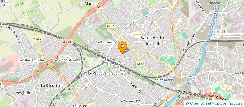 localisation de l'entreprise PHARMACIE LA CESSOIE à LAMBERSART