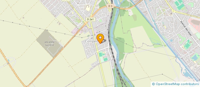 localisation de l'entreprise PHARMACIE LA NOUE DU MOULIN  FAGNIERES