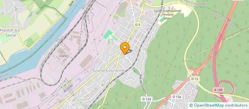 localisation de l'entreprise PHARMACIE LACROIX  GRAND-COURONNE