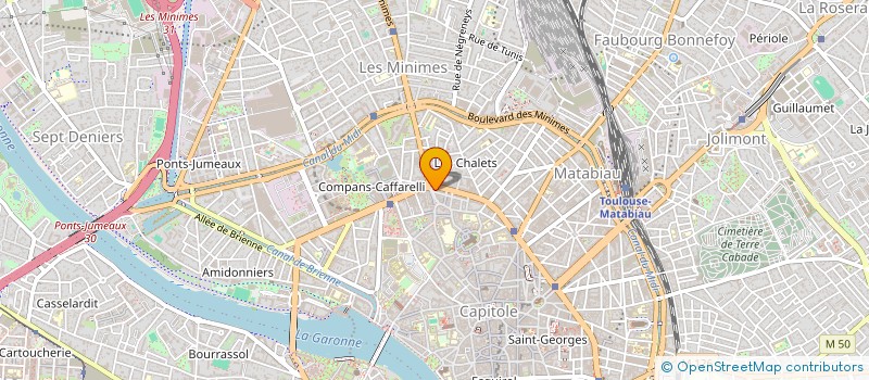 localisation de l'entreprise PHARMACIE LAF ARNAUD BERNARD à TOULOUSE