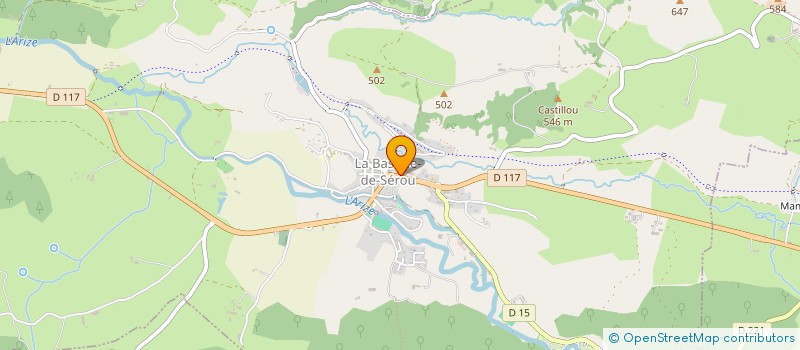 localisation de l'entreprise PHARMACIE LAGARDE à LA BASTIDE-DE-SEROU