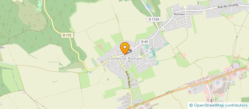 localisation de l'entreprise PHARMACIE LAMARQUE  COSNES-ET-ROMAIN