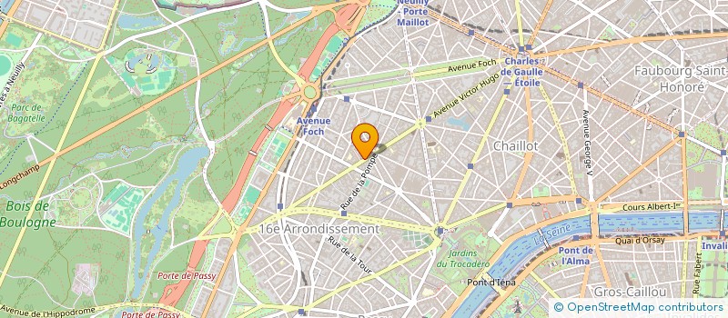 localisation de l'entreprise PHARMACIE LAMARTINE  PARIS