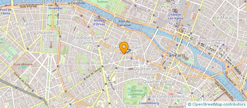localisation de l'entreprise PHARMACIE LAMBART LAIGNER à PARIS
