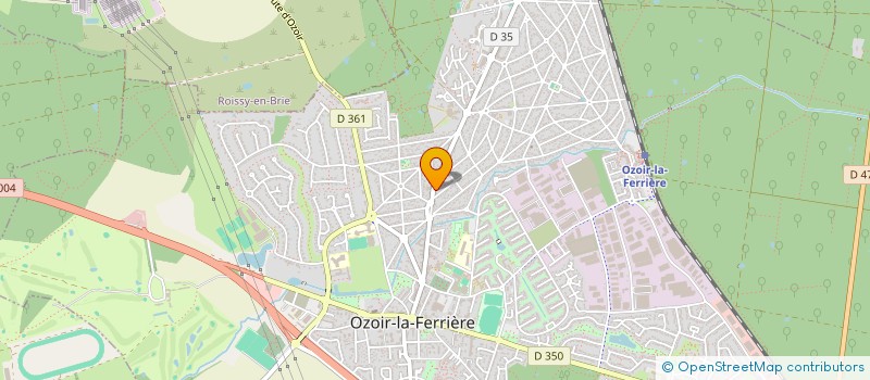 localisation de l'entreprise PHARMACIE LAMY  OZOIR-LA-FERRIERE