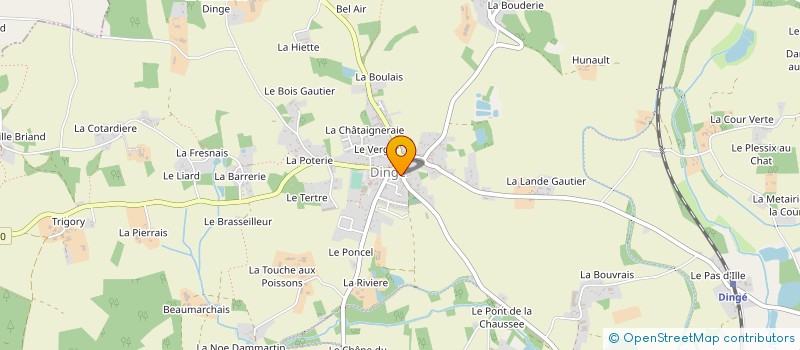 localisation de l'entreprise PHARMACIE LAPEBIE  DINGE