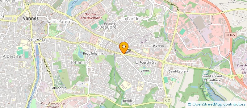 localisation de l'entreprise PHARMACIE LATOUCHE à SENE