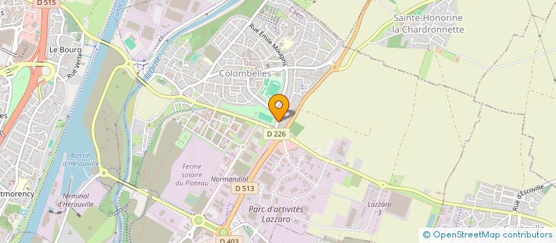 localisation de l'entreprise PHARMACIE LAZZARO  COLOMBELLES