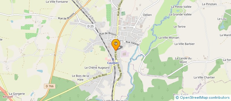 localisation de l'entreprise PHARMACIE LE BARS à CAULNES