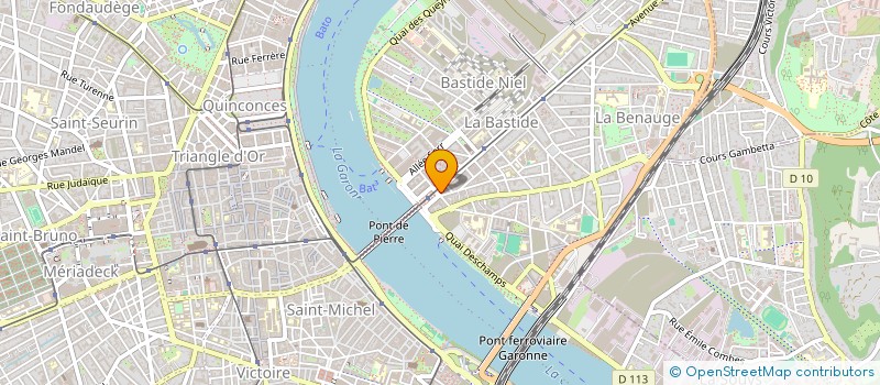 localisation de l'entreprise PHARMACIE LE BIHAN  BORDEAUX