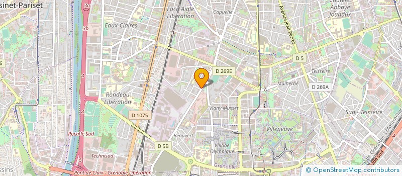 localisation de l'entreprise PHARMACIE LE ROY à GRENOBLE