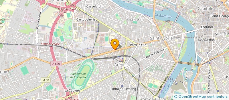 localisation de l'entreprise PHARMACIE LEBORGNE à TOULOUSE
