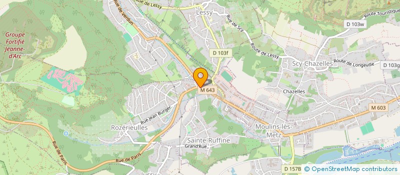 localisation de l'entreprise PHARMACIE LEDUC  ROZERIEULLES