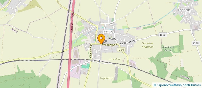 localisation de l'entreprise PHARMACIE LEFEBVRE  REMY