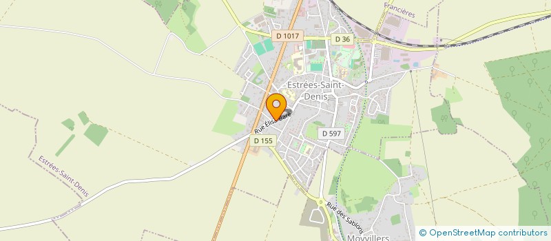 localisation de l'entreprise PHARMACIE LEFEBVRE-BAUDOUIN  ESTREES-SAINT-DENIS