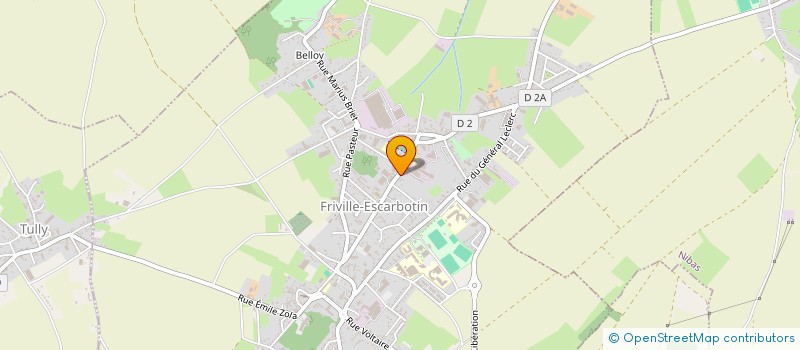 localisation de l'entreprise PHARMACIE LEFORT à FRIVILLE-ESCARBOTIN
