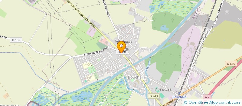 localisation de l'entreprise PHARMACIE LEGRAND à BOUCHAIN