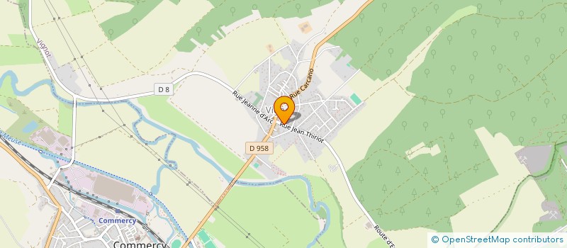 localisation de l'entreprise PHARMACIE LELIEVRE ROUPRICH à VIGNOT