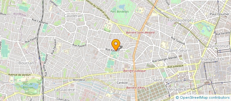 localisation de l'entreprise PHARMACIE LEMIRE à BORDEAUX
