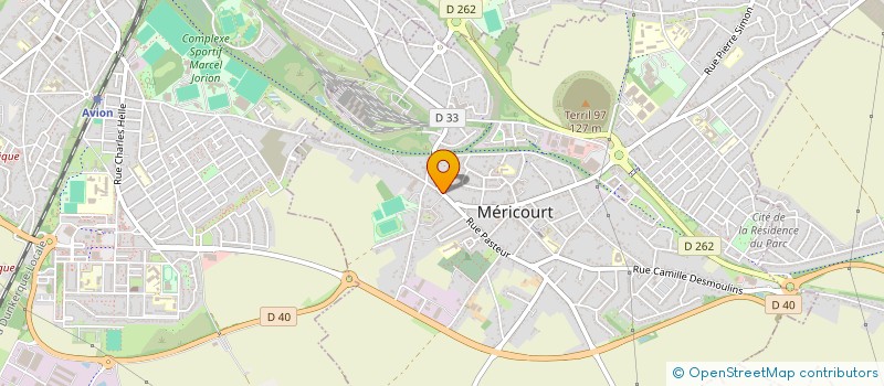 localisation de l'entreprise PHARMACIE LESAY  MERICOURT