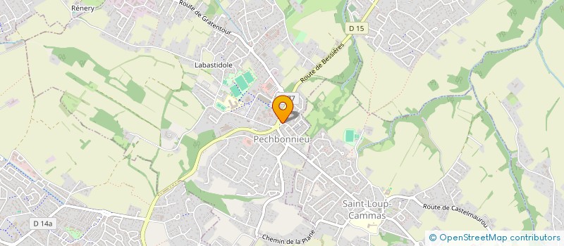 localisation de l'entreprise PHARMACIE LESCURE FILAQUIER  PECHBONNIEU