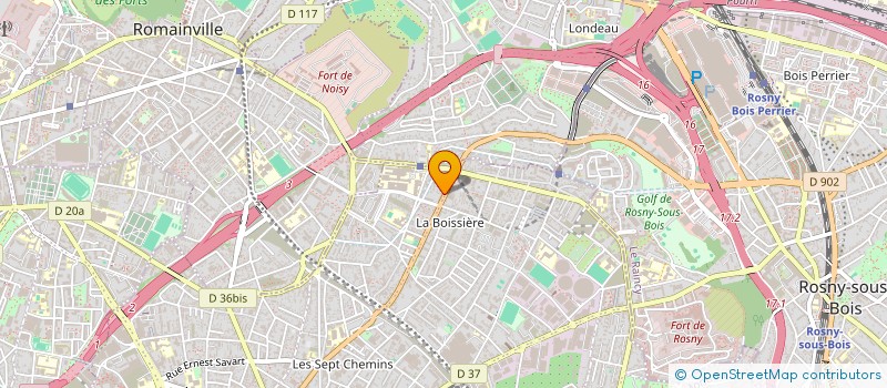localisation de l'entreprise PHARMACIE LEYMARIE à MONTREUIL