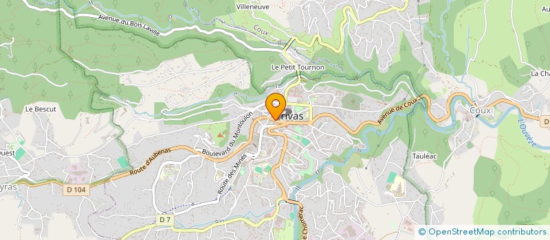 localisation de l'entreprise PHARMACIE LOPEZ  PRIVAS