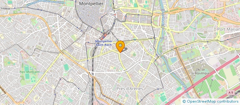 localisation de l'entreprise PHARMACIE LUCAS à MONTPELLIER