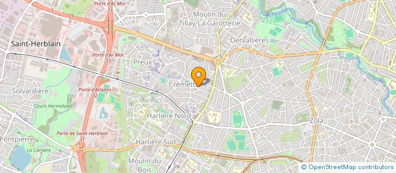 localisation de l'entreprise PHARMACIE LUNEAU - PONS à SAINT-HERBLAIN