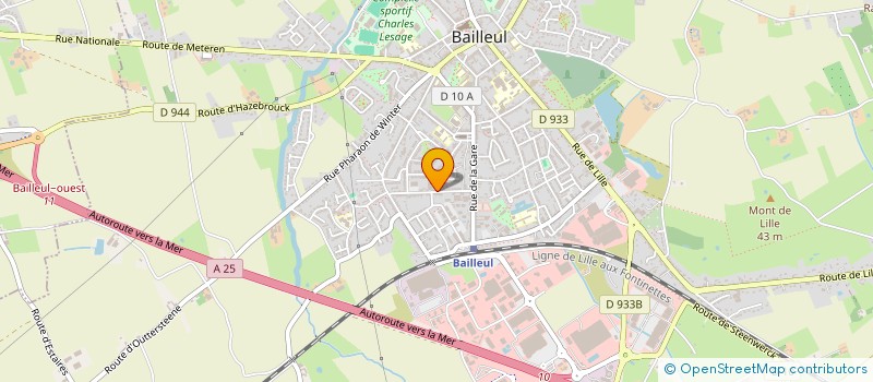 localisation de l'entreprise PHARMACIE LUTTUN à BAILLEUL