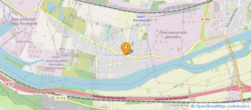 localisation de l'entreprise PHARMACIE LUXE  PORCHEVILLE