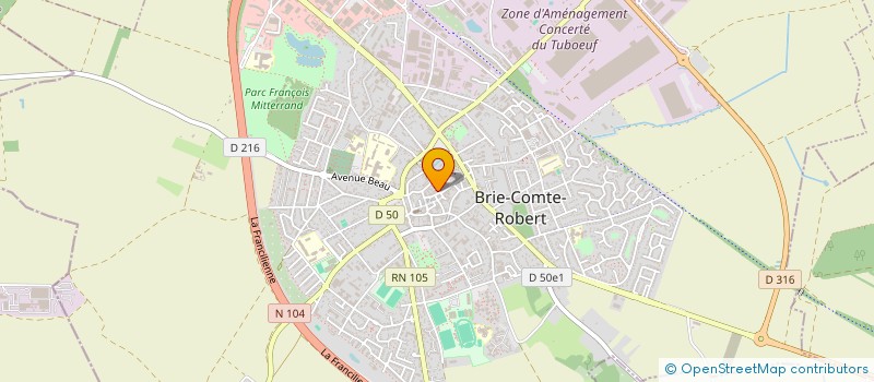 localisation de l'entreprise PHARMACIE MAGALHAES à BRIE-COMTE-ROBERT