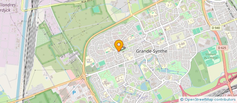 localisation de l'entreprise PHARMACIE MAGNERON  GRANDE-SYNTHE