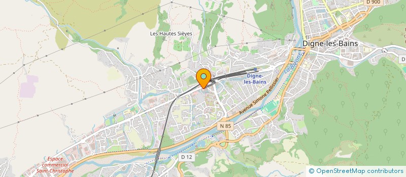 localisation de l'entreprise PHARMACIE MALISSART à DIGNE-LES-BAINS