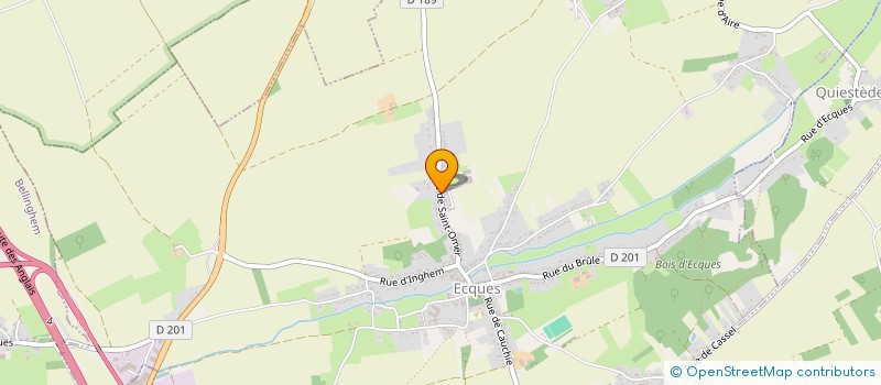 localisation de l'entreprise PHARMACIE MANCHE  ECQUES