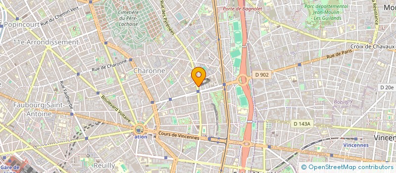 localisation de l'entreprise PHARMACIE MARAICHERS à PARIS