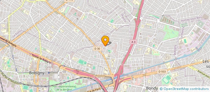 localisation de l'entreprise PHARMACIE MARCHE VAILLANT  BOBIGNY