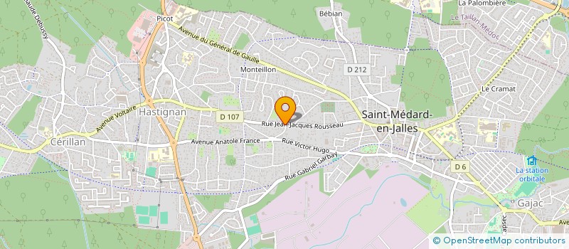 localisation de l'entreprise PHARMACIE MARSAL ET SAMPOUX à SAINT-MEDARD-EN-JALLES