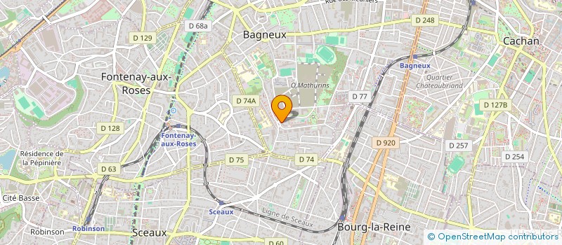 localisation de l'entreprise PHARMACIE MEDIOUNI à BAGNEUX