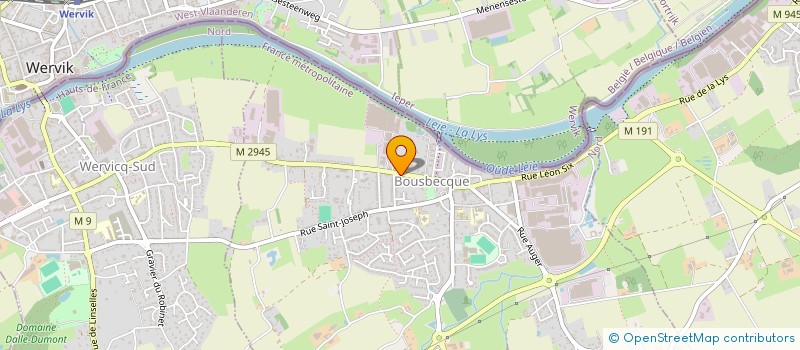 localisation de l'entreprise PHARMACIE MERCIER  BOUSBECQUE