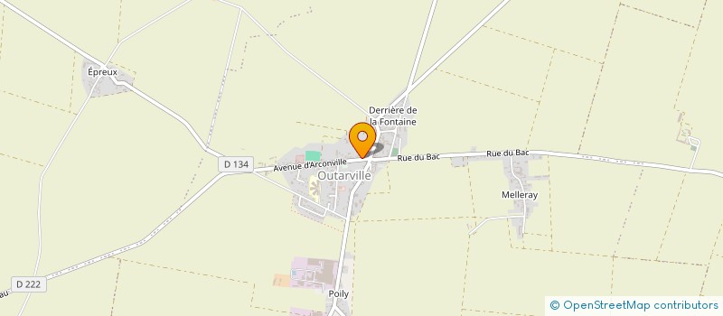 localisation de l'entreprise PHARMACIE MESSEANT à OUTARVILLE