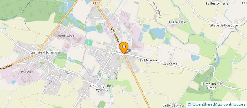 localisation de l'entreprise PHARMACIE MINOZA-GENTIL à L' OIE