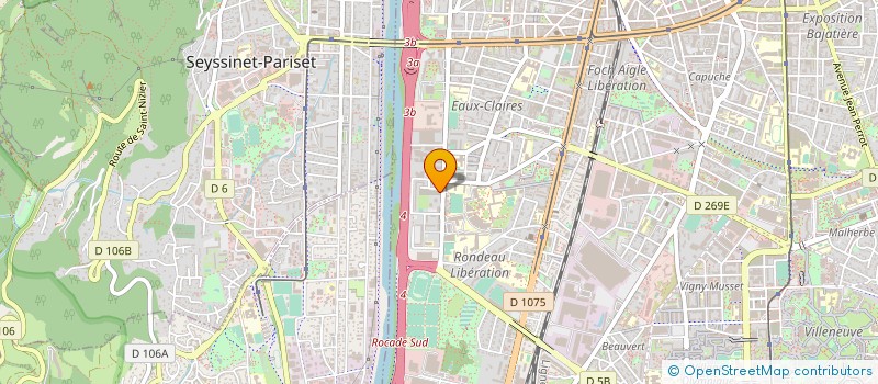 localisation de l'entreprise PHARMACIE MISTRAL à GRENOBLE