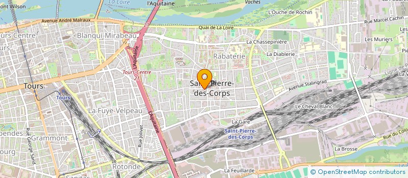 localisation de l'entreprise PHARMACIE MODERNE  SAINT-PIERRE-DES-CORPS