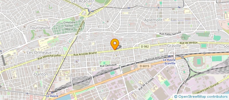 localisation de l'entreprise PHARMACIE MONTMORENCY à LE HAVRE