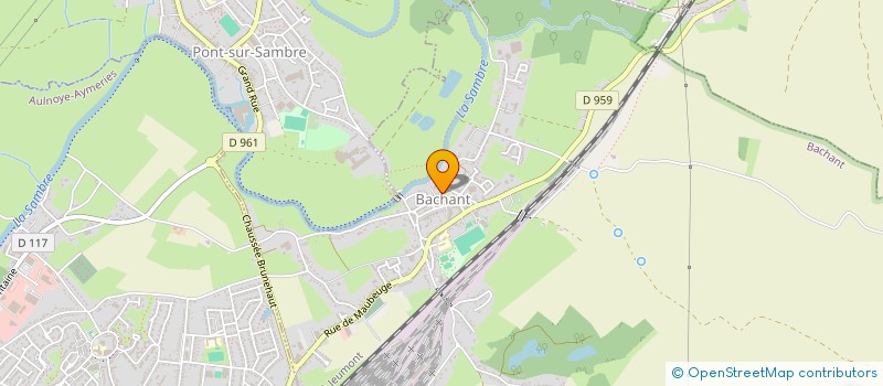 localisation de l'entreprise PHARMACIE MOREAU  BACHANT