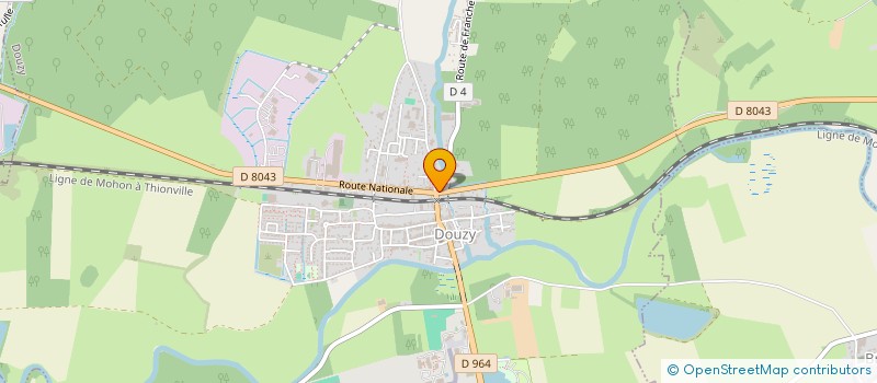 localisation de l'entreprise PHARMACIE MOUGIN BENEDICTE  POURU-SAINT-REMY