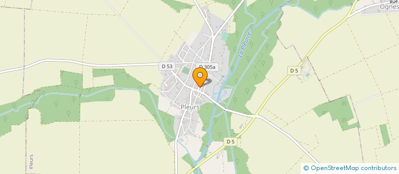 localisation de l'entreprise PHARMACIE MOUSSLY  PLEURS