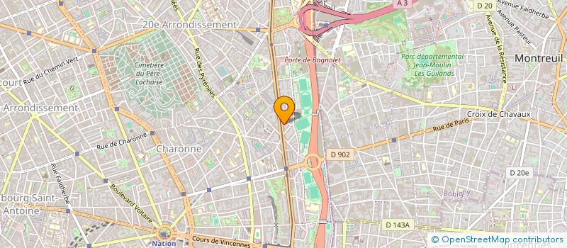 localisation de l'entreprise PHARMACIE NADJAR  PARIS